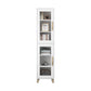 Engineered Wood Standard Bookshelf Modern White Bookcase with Shelves Clearhalo 'Bookcases' 'furn' 'furn_bookcases' 'Furniture' 'Office Furniture' 6717405