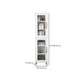 Engineered Wood Standard Bookshelf Modern White Bookcase with Shelves Clearhalo 'Bookcases' 'furn' 'furn_bookcases' 'Furniture' 'Office Furniture' 6717414