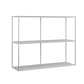Etagere Open Back Bookcase Metal Contemporary Bookshelf with Shelves 39.4"L x 12.2"W x 32.3"H White Clearhalo 'Bookcases' 'furn' 'furn_bookcases' 'Furniture' 'Office Furniture' 6717449