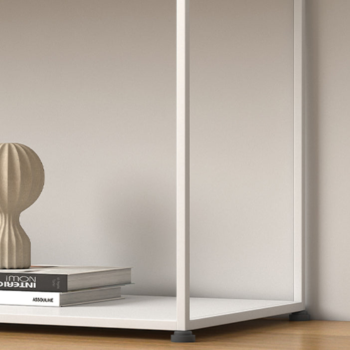 Etagere Open Back Bookcase Metal Contemporary Bookshelf with Shelves Clearhalo 'Bookcases' 'furn' 'furn_bookcases' 'Furniture' 'Office Furniture' 6717452