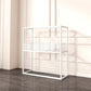 1-Tier-Standard-Bücherregal Modern Style Open Back Acrylbuchhandel