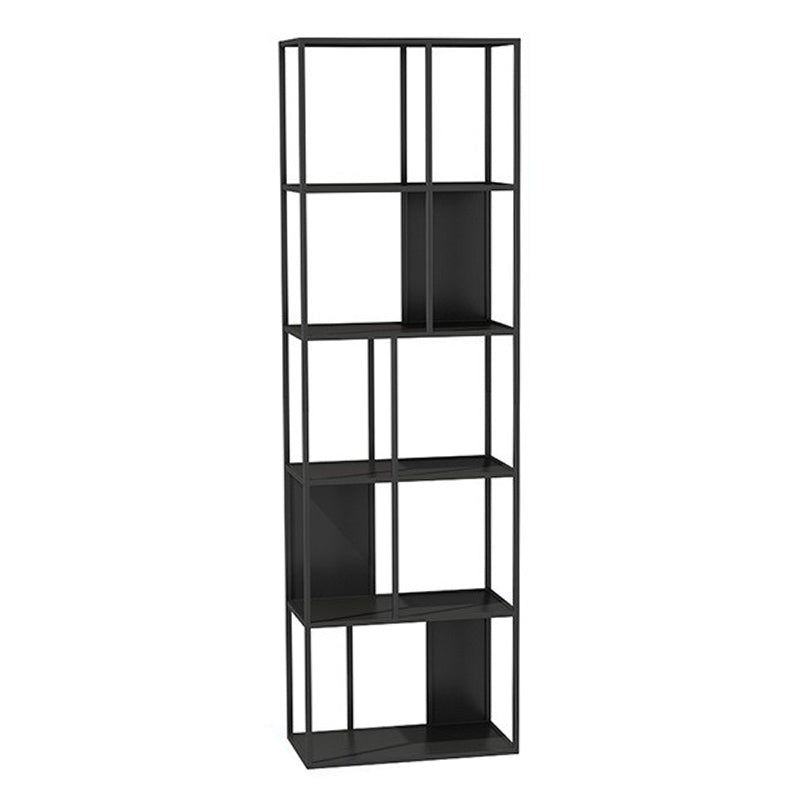Glam Open Back Standard Bookshelf Metal Shelves Included Bookcase