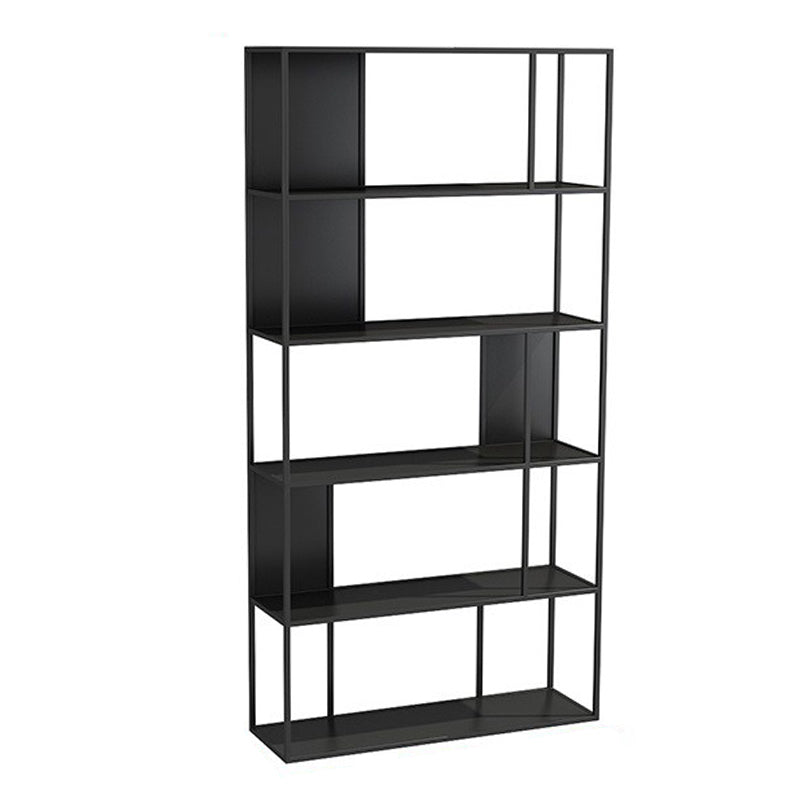 Glam Open Back Standard Bookshelf Metal Shelves Included Bookcase