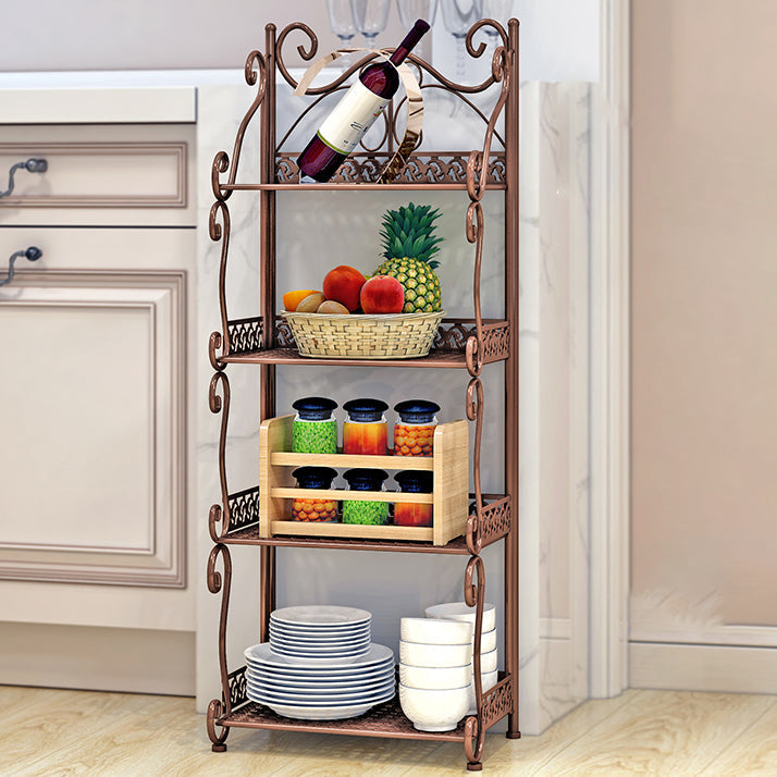 Metal Standard Bookcase Contemporary Open Back Bookshelf with Shelves Clearhalo 'Bookcases' 'furn' 'furn_bookcases' 'Furniture' 'Office Furniture' 6717506