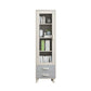 Closed Back Engineered Wood Bookshelf Standard Contemporary Bookcase