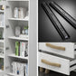 Closed Back Engineered Wood Bookshelf Standard Contemporary Bookcase