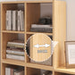 Modern Standard Bookcase Engineered Wood Open Back Bookshelf Clearhalo 'Bookcases' 'furn' 'furn_bookcases' 'Furniture' 'Office Furniture' 6717602