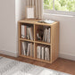 Modern Standard Bookcase Engineered Wood Open Back Bookshelf 24"L x 12"W x 25"H Natural Clearhalo 'Bookcases' 'furn' 'furn_bookcases' 'Furniture' 'Office Furniture' 6717603