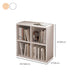 Modern Standard Bookcase Engineered Wood Open Back Bookshelf Clearhalo 'Bookcases' 'furn' 'furn_bookcases' 'Furniture' 'Office Furniture' 6717605