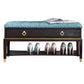 14" W Cushioned Seating Bench Rectangle Shoe Storage Entryway Bench Clearhalo 'Benches' 'Chairs & Seating' 'furn' 'furn_benches' 'Furniture' 'Living Room Furniture' 6717670