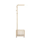 Metal and Slate Entrance Coat Rack Modern Minimalist Home Floor Coat Rack Clearhalo 'Entry & Mudroom Furniture' 'furn' 'furn_hall_tree_coat_racks' 'Furniture' 'Hall Trees & Coat Racks' 'hall_tree_coat_racks' 6719015
