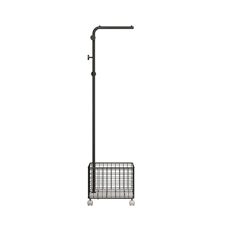 Metal and Slate Entrance Coat Rack Modern Minimalist Home Floor Coat Rack Clearhalo 'Entry & Mudroom Furniture' 'furn' 'furn_hall_tree_coat_racks' 'Furniture' 'Hall Trees & Coat Racks' 'hall_tree_coat_racks' 6719016