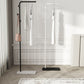 Metal and Slate Entrance Coat Rack Modern Minimalist Home Floor Coat Rack Clearhalo 'Entry & Mudroom Furniture' 'furn' 'furn_hall_tree_coat_racks' 'Furniture' 'Hall Trees & Coat Racks' 'hall_tree_coat_racks' 6719020