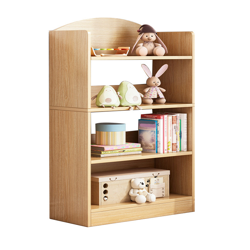 Contemporary Wood Chest Rectangle with Doors Side Cabinet with Shelves 32.3"L x 11.8"W x 51.2"H Light Wood Clearhalo 'Cabinets & Chests' 'cabinets_chests' 'furn' 'furn_cabinets_chests' 'Furniture' 'Living Room Furniture' 6719157