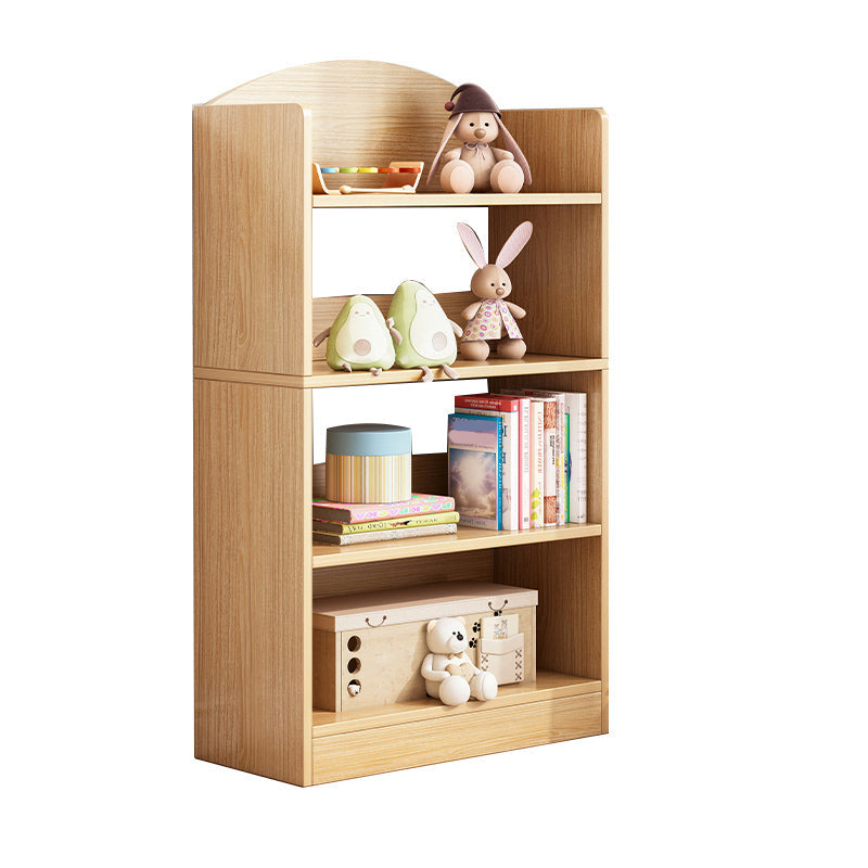 Contemporary Wood Chest Rectangle with Doors Side Cabinet with Shelves 24.4"L x 11.8"W x 51.2"H Light Wood Clearhalo 'Cabinets & Chests' 'cabinets_chests' 'furn' 'furn_cabinets_chests' 'Furniture' 'Living Room Furniture' 6719162