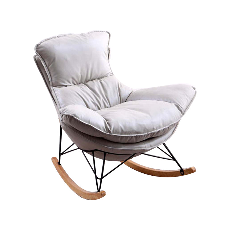 Chaise de canapé moderne adulte intérieur chaise à bascule de loisirs pour le salon