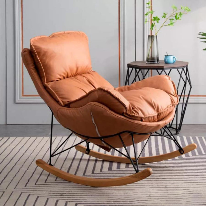 Chaise de canapé moderne adulte intérieur chaise à bascule de loisirs pour le salon