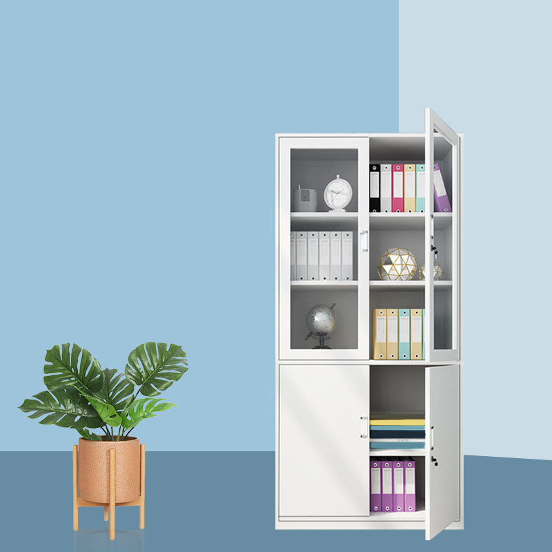 Mobili mobili moderni in acciaio ripiani di stoccaggio regolabile e cassetti di bloccaggio