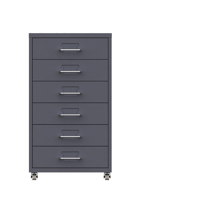 Contemporary Steel Filing Cabinet File Pedestal File Cabinet with Drawers Clearhalo 'Filing Cabinets' 'filling_cabinets' 'furn' 'furn_filling_cabinets' 'Furniture' 'Office Furniture' 6719387