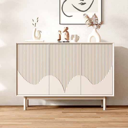 Cuffet da pranzo in legno moderno e contemporaneo con armadi