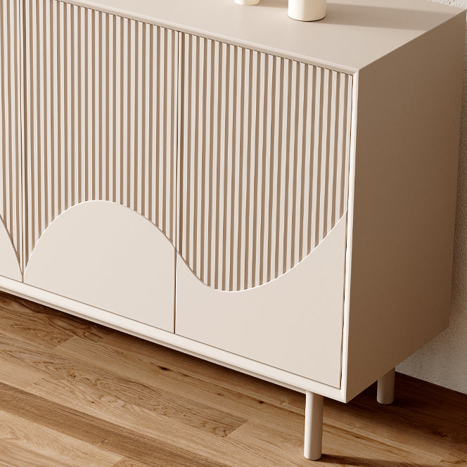 Cuffet da pranzo in legno moderno e contemporaneo con armadi