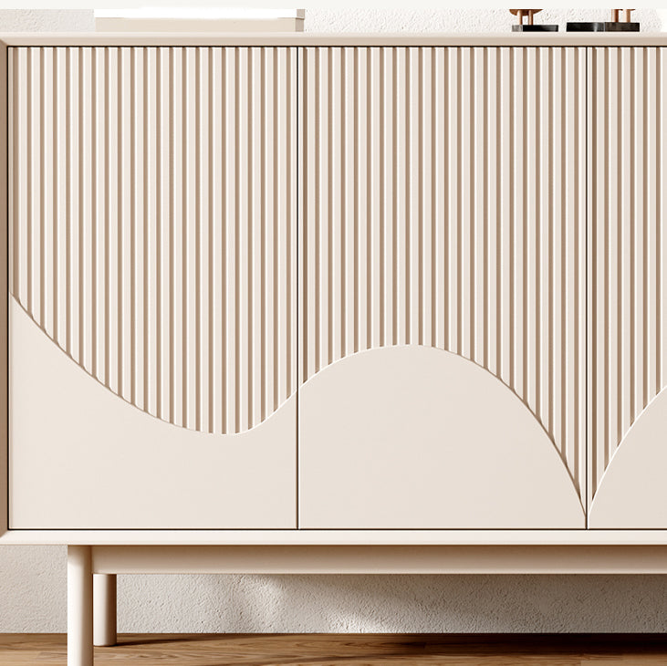 Cuffet da pranzo in legno moderno e contemporaneo con armadi