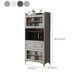 Adjustable Open Storage Server Engineered Wood Dining Server with 1-Drawer and 2-Door