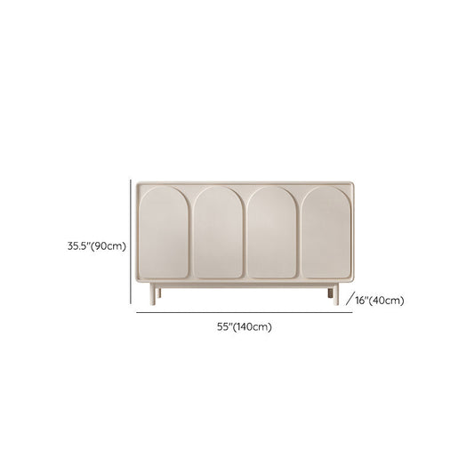 Modern and Contemporary Sideboard Wood Credenza with Cabinets Clearhalo 'buffet_sideboard' 'Buffets & Sideboards' 'furn' 'furn_buffet_sideboard' 'Furniture' 'Kitchen & Dining Furniture' 6722195