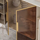 Tavolo a buffet in stile glam Credenza a buffet con armadi e cassetti