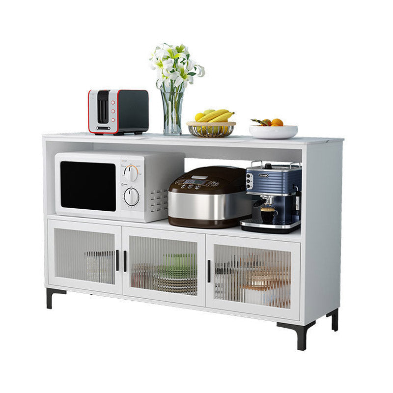 Boucheron en bois d'ingénierie en pierre avec rangement ouvert