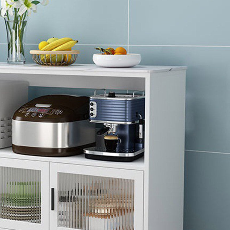 Boucheron en bois d'ingénierie en pierre avec rangement ouvert