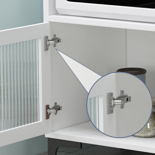 Sideboard in legno in legno in pietra Sideboard in legno con archiviazione aperta