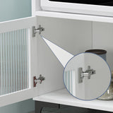 Boucheron en bois d'ingénierie en pierre avec rangement ouvert