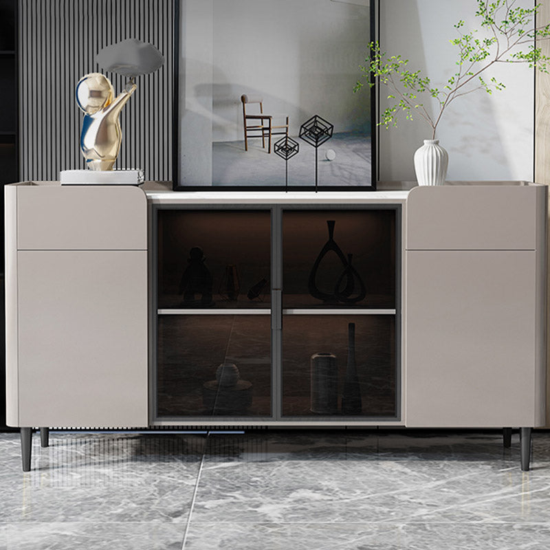 Tavolino glam tavolo in pietra credenza a buffet con armadi e cassetti