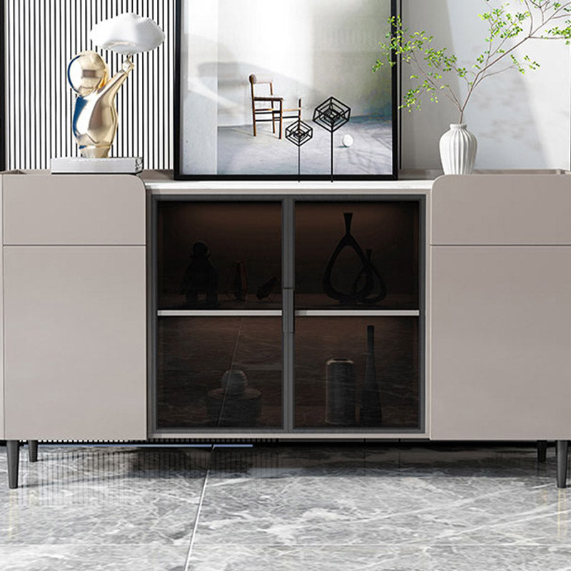 Tavolino glam tavolo in pietra credenza a buffet con armadi e cassetti