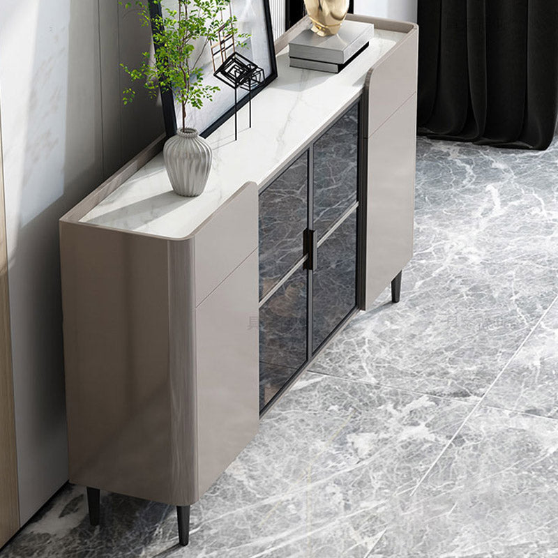 Tavolino glam tavolo in pietra credenza a buffet con armadi e cassetti
