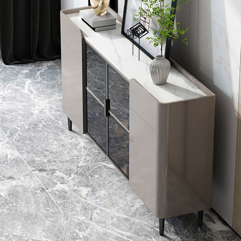Tavolino glam tavolo in pietra credenza a buffet con armadi e cassetti