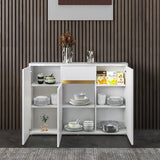 Credenza in pietra a buffet moderno con armadi e cassetti