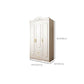 Hinged Engineered Wood Wardrobe Cabinet French Country Wardrobe Closet