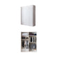 Engineered Wood Wardrobe Cabinet with Garment Rod Modern Wardrobe Closet