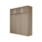 Contemporary Wardrobe Armoire Engineered Wood Wardrobe Cabinet