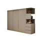 Contemporary Wardrobe Armoire Engineered Wood Wardrobe Cabinet