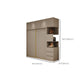 Contemporary Wardrobe Armoire Engineered Wood Wardrobe Cabinet
