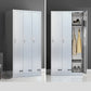 Modern Chrome Storage Cabinet for Bathroom Metal Cabinet with Hinged Doors 3 Clearhalo 'Armoires & Wardrobes' 'armoires_wardrobes' 'Bedroom Furniture' 'furn' 'furn_armoires_wardrobes' 'Furniture' 6723017