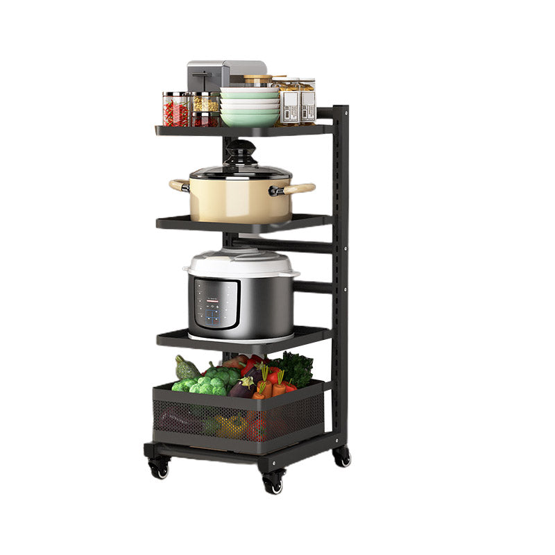 Metal de estantes abiertos Mesa de preparación comedor de comedor