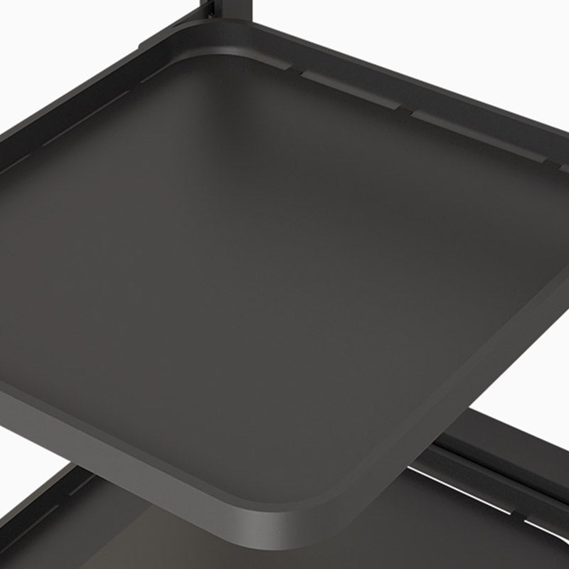 Metal de estantes abiertos Mesa de preparación comedor de comedor