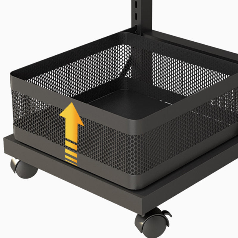 Metal de estantes abiertos Mesa de preparación comedor de comedor