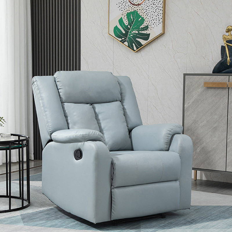 Solid Color Home Theater Recliner Standard (No Motion) Lumbar Support Recliner Chair