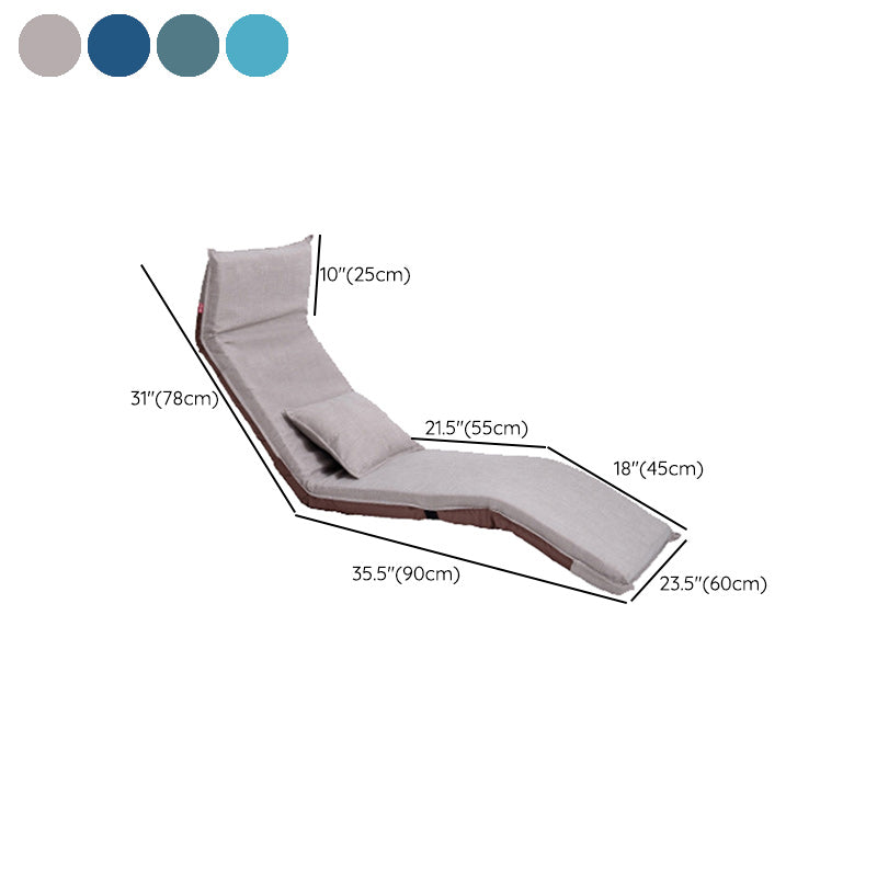 Scandinavian Solid Color Standard (No Motion) Single Ergonimic Recliner