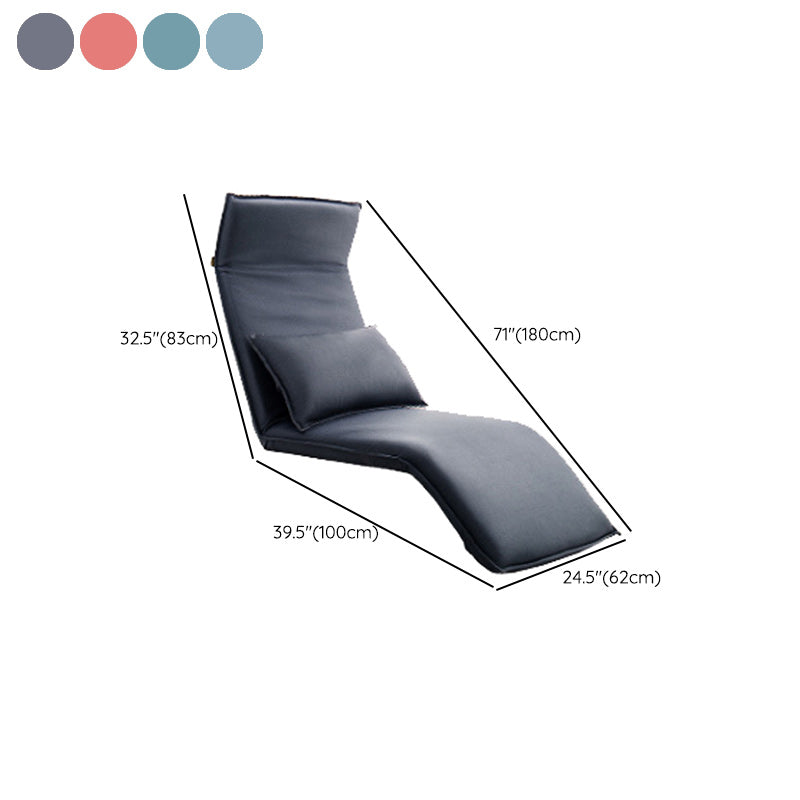 Scandinavian Solid Color Standard (No Motion) Single Ergonimic Recliner